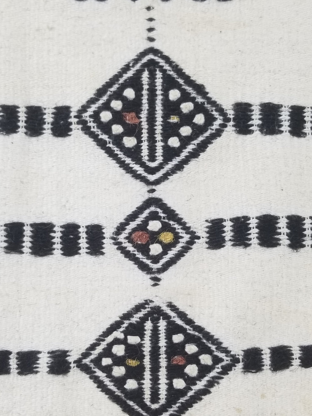 Vintage Traditional African Handwoven Tribal Fulani Khasa Blanket 226x122cm