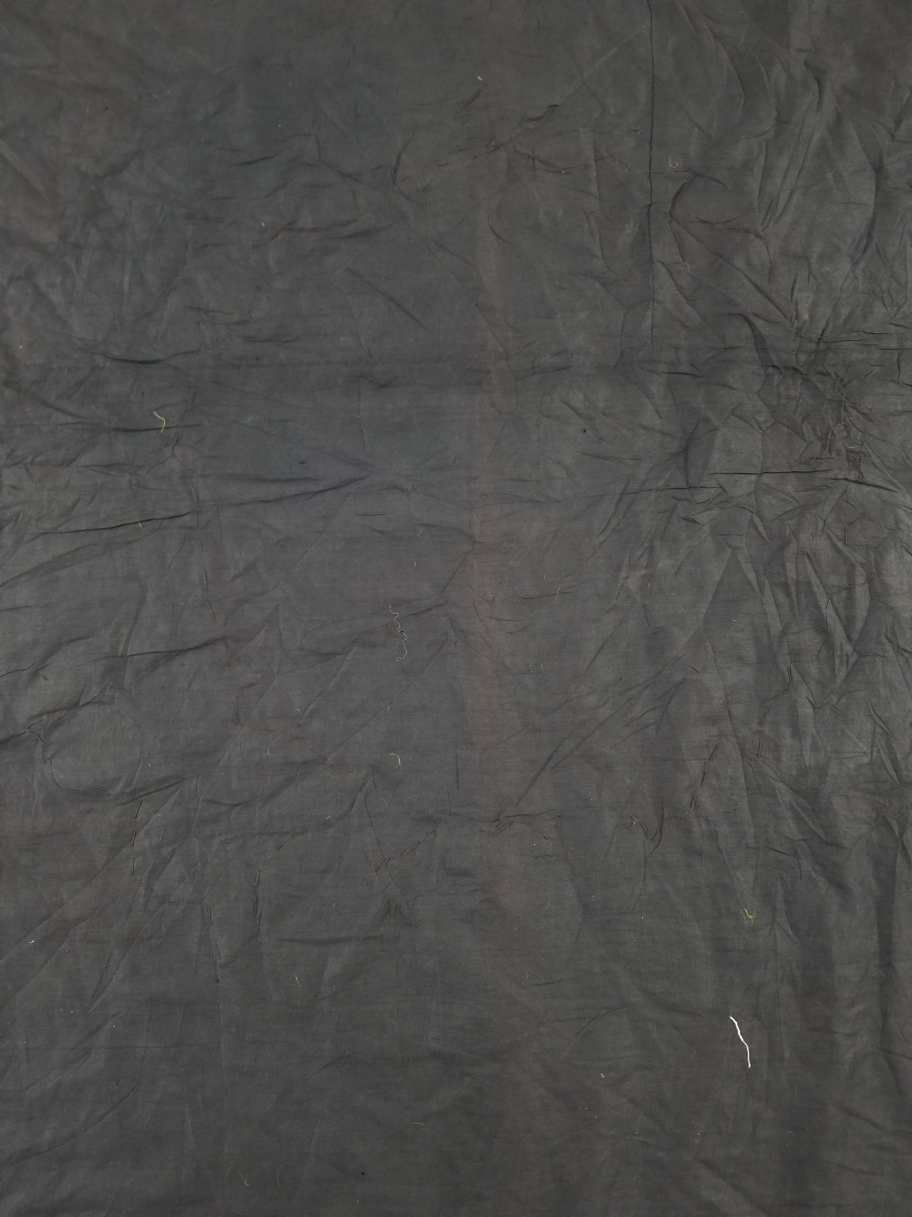 Antique French European Hand Embroidered Floral Tablecloth 168x160cm