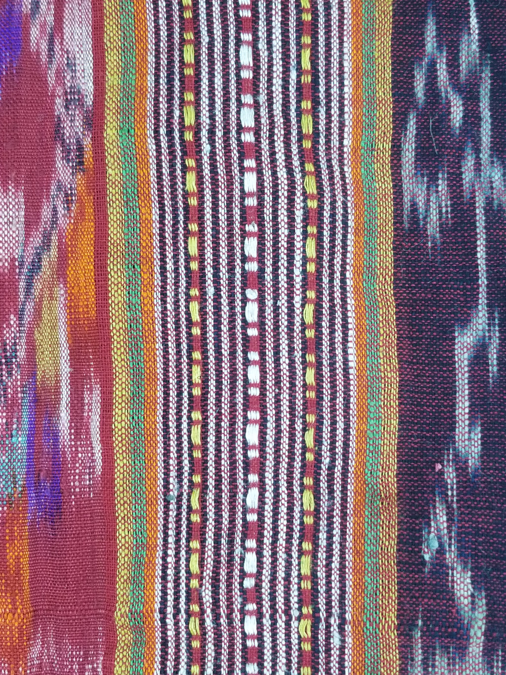 Vintage Traditional Laotian Handwoven Ethnic Skirt 108x67cm