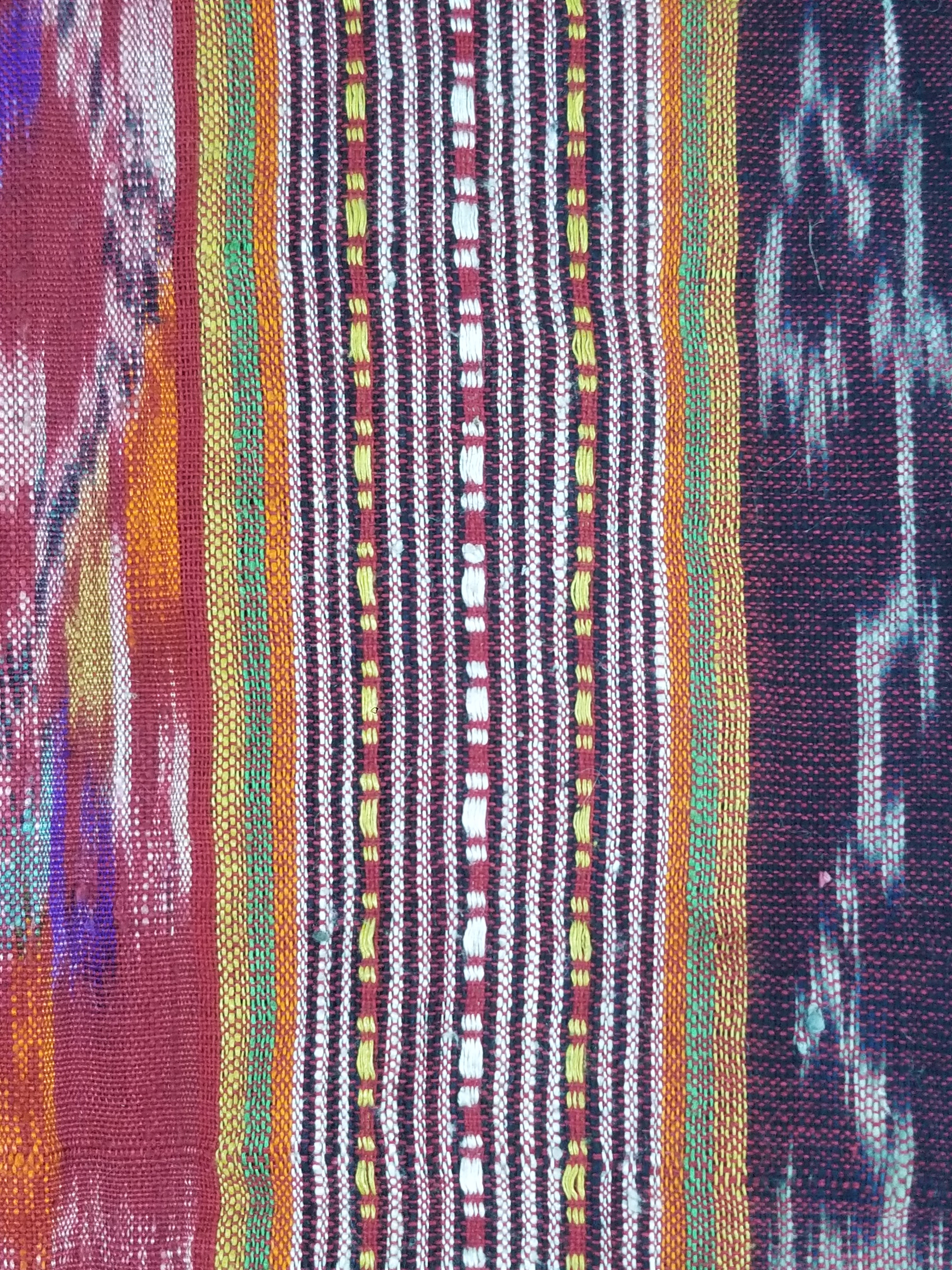 Vintage Traditional Laotian Handwoven Ethnic Skirt 108x67cm