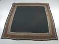 Antique Traditional Kashmiri Jamawar Style Paisley Wool Shawl 185x185cm
