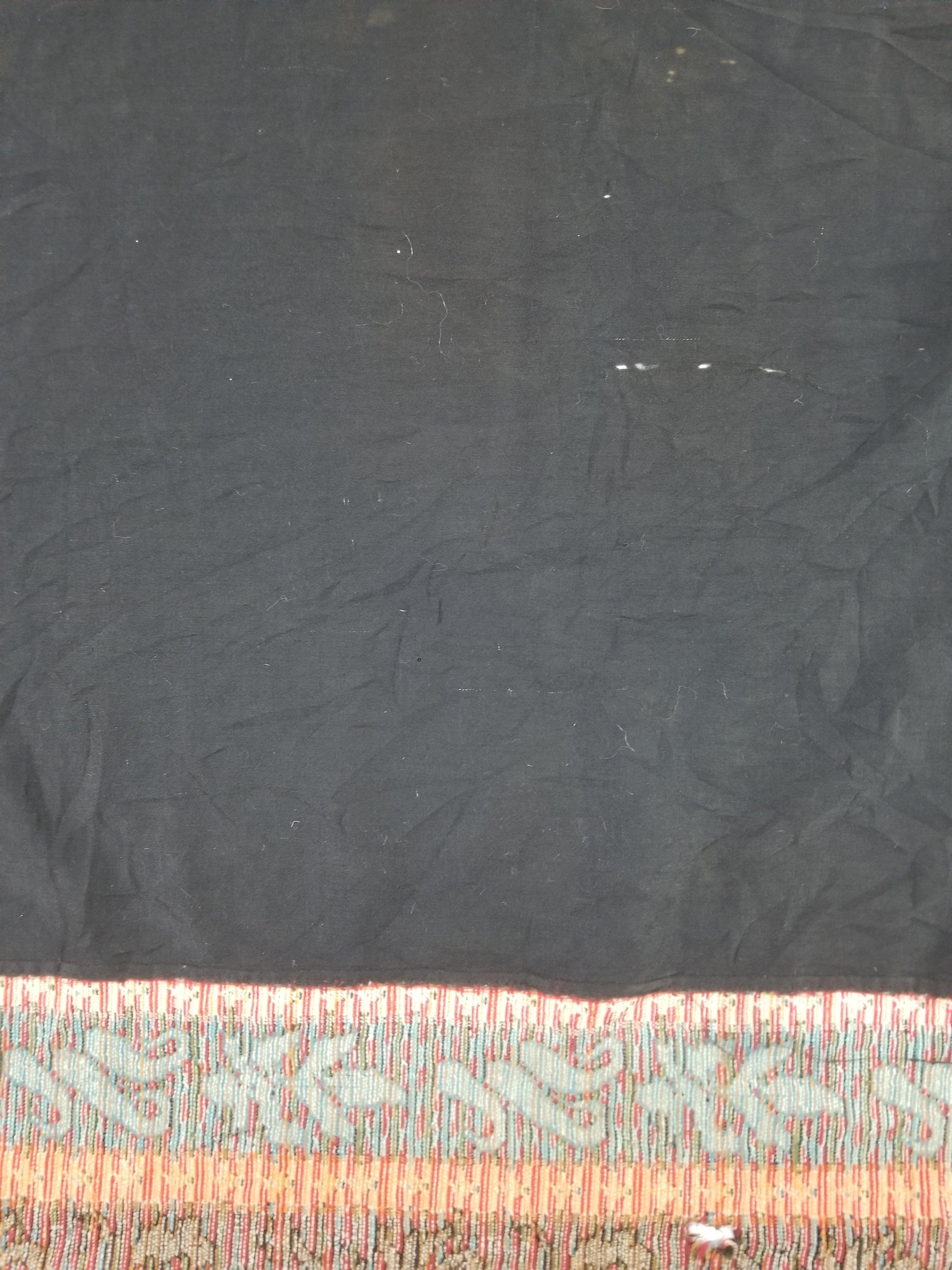 Antique Traditional Kashmiri Jamawar Style Paisley Wool Shawl 185x185cm