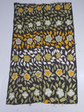 Vintage Suzani Style Floral Hand Embroidered Textile 128x80cm
