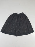 Vintage Traditional Indian Embroidered Mirrorwork Mini Skirt 78x71cm