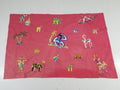 Vintage Traditional African Folk Embroidered Animals Motif Wall Hanging 149x97cm