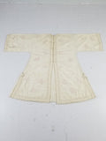Vintage Japanese Floral Embroidered Frog Closures Silk Jacket