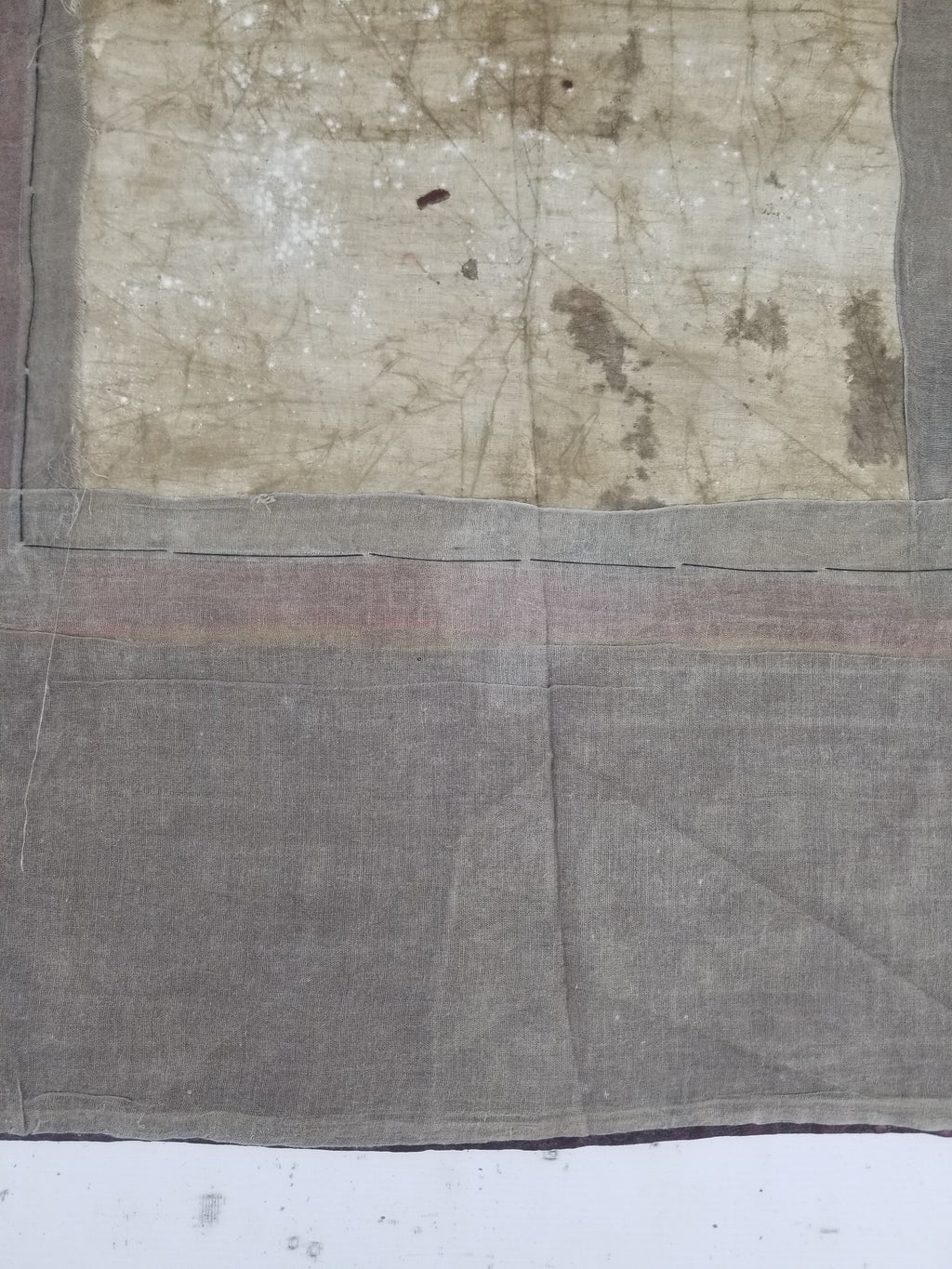 Antique Tibetan Hand Painted Buddhist Thangka Wall Hanging 111x69cm