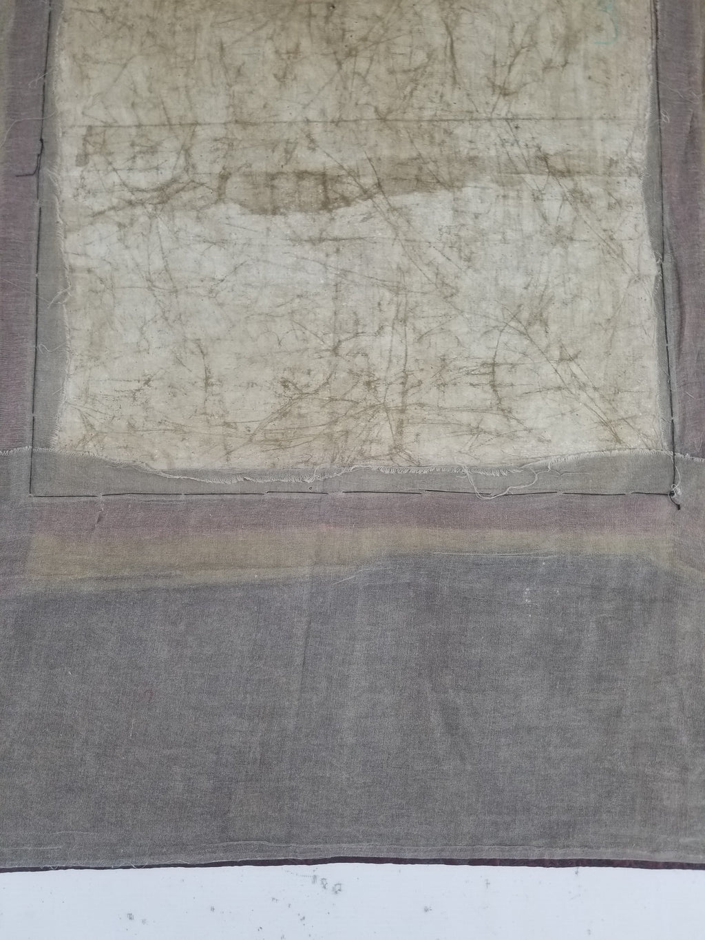 Vintage Tibetan Hand Painted Amitayus Thangka Wall Hanging 112x72cm