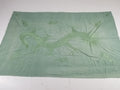 Vintage Chinese Silk Embroidered Mythological Dragon Motif Wall Hanging 213x135