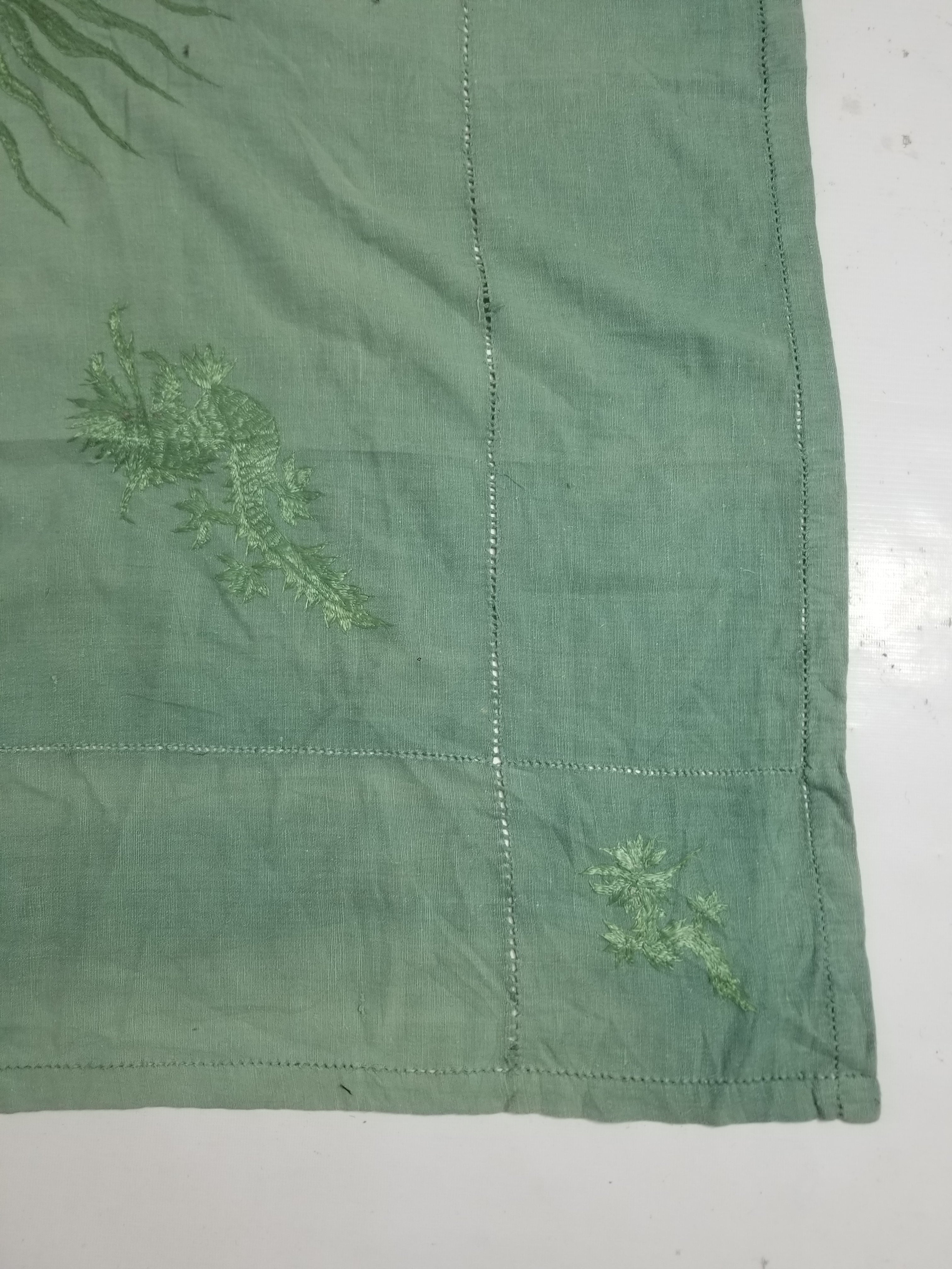 Vintage Chinese Silk Embroidered Mythological Dragon Motif Wall Hanging 213x135