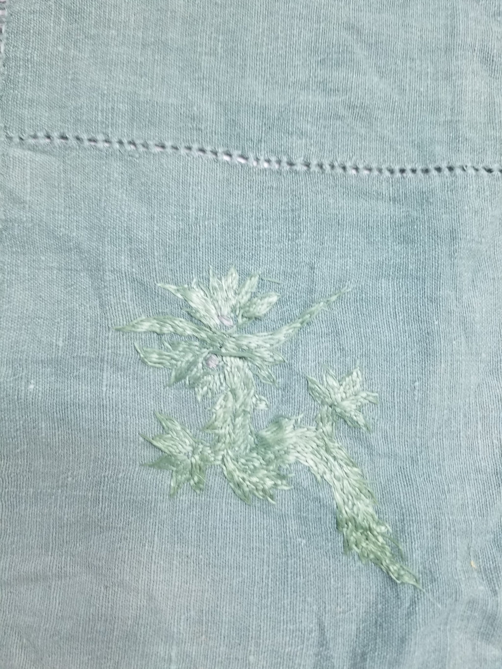 Vintage Chinese Silk Embroidered Mythological Dragon Motif Wall Hanging 213x135