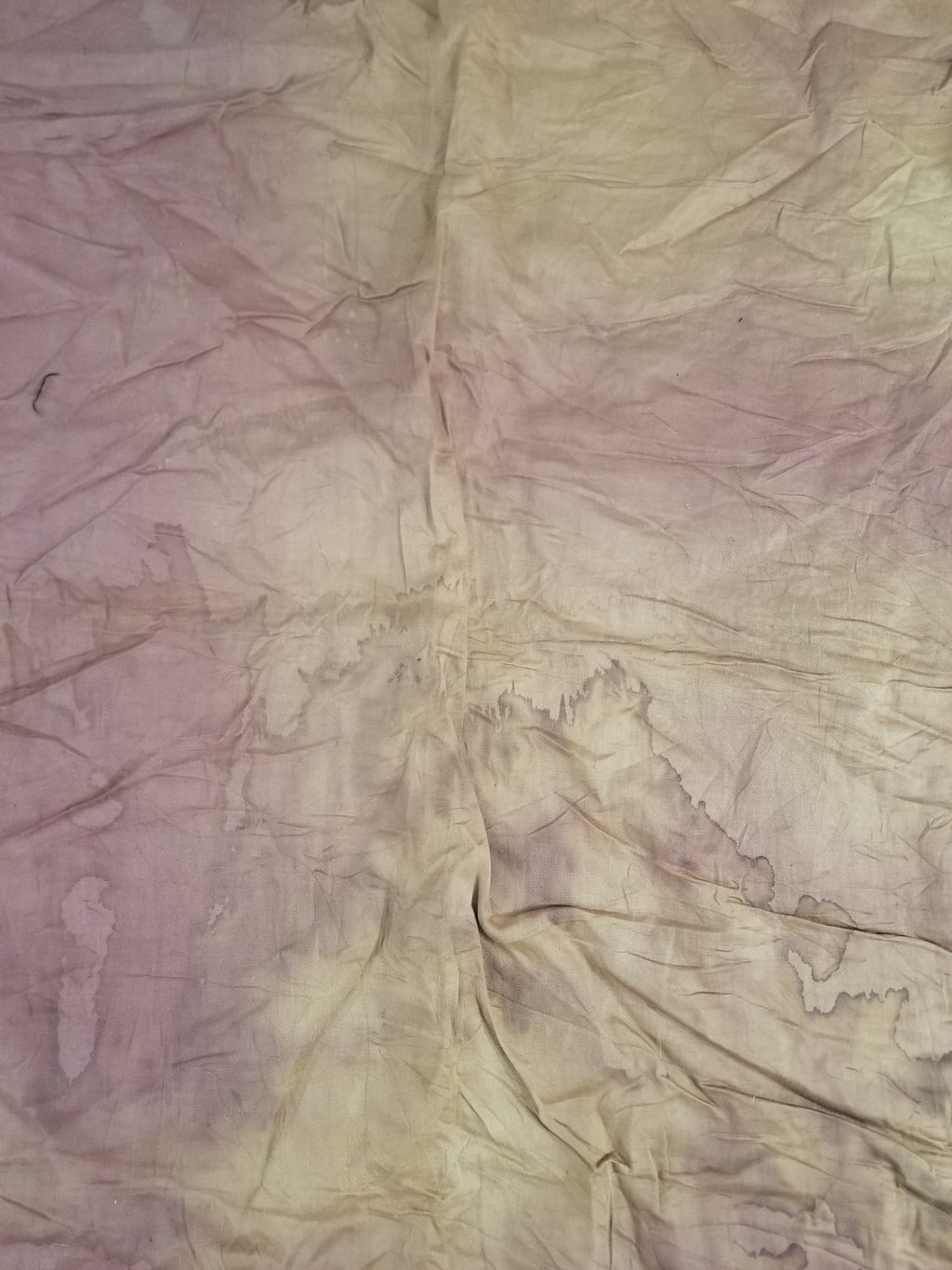 Vintage European Ribbonwork Embroidered Floral Tablecloth 120x120cm