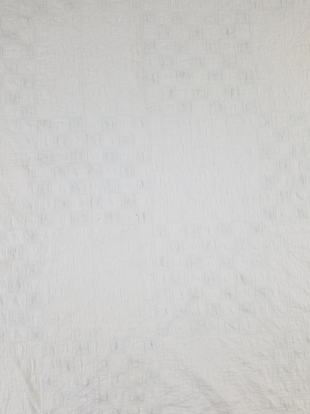 Vintage Handmade Double Irish Chain Pattern Patchwork Quilt/Bedspread 212x193cm