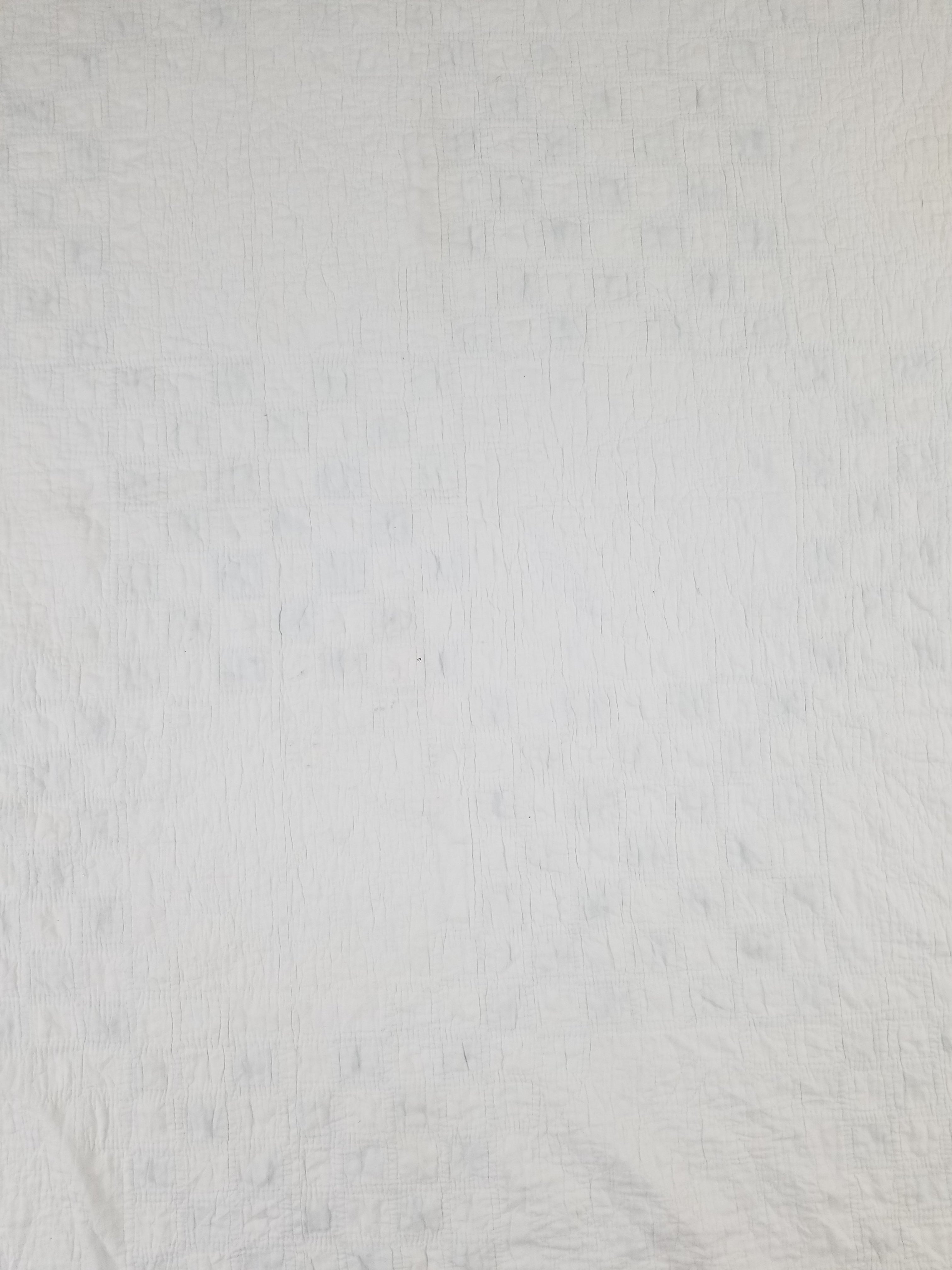 Vintage Handmade Double Irish Chain Pattern Patchwork Quilt/Bedspread 212x193cm