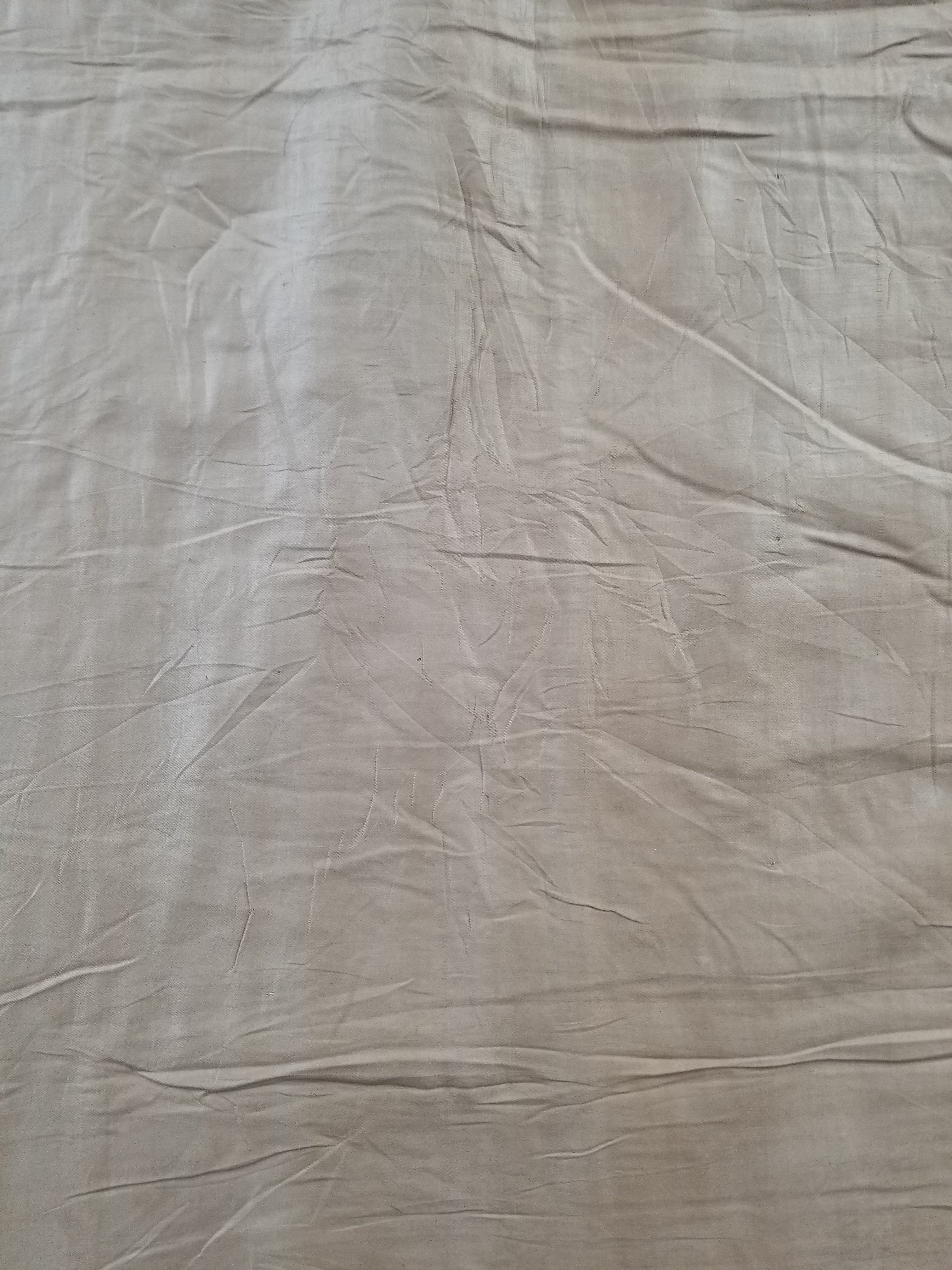 Antique Rare Italian Flame Stitch Velvet Textile Runner 312x56cm